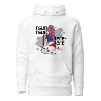 Tsun - White Unisex Hoodie